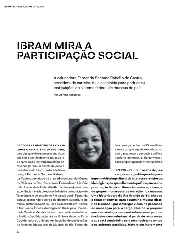 Participação social nas instituições do Sistema de