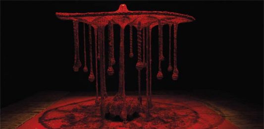 Acima, Ernesto Neto, O Sagrado É Amor, 2017