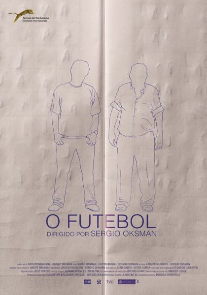 Poster for the movie "O Futebol", by Sérgio Oksman, winner of the 2016 É Tudo Verdade. Photo: Disclosure.