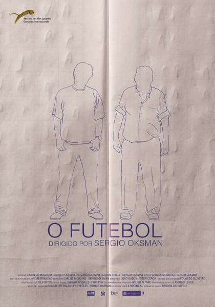 Poster do filme "O Futebol", de Sérgio Oksman, vencedor do É Tudo Verdade de 2016. Foto: Divulgação.