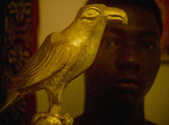 Still from the video work by Deana Lawson, present in the Vento exhibition