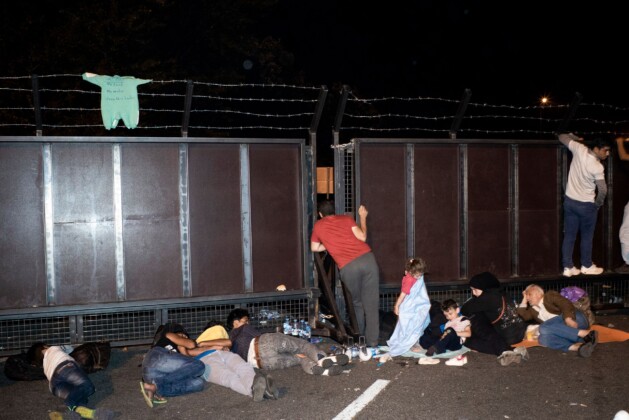 Refugees peer through the barrier on the Serbia-Hungary border. Earlier that day, Hungary’s nationalist government had closed the border to refugees transiting to Western Europe. In the wake of the European refugee crisis, the EU was divided into two groups: those willing to take migrants according to a quota system, and those who refused. The refugee crisis was by far the largest migration I’d ever covered. The vastness of what I saw on any given day was only a drop in the flood of human beings who had been pouring into Europe for weeks and would continue for months to come. What that means, and where that will eventually lead, is still a question. For now, the forces of nationalism, identity politics, fear mongering, and insularity are very much on display. Horgos. Serbia. 2015