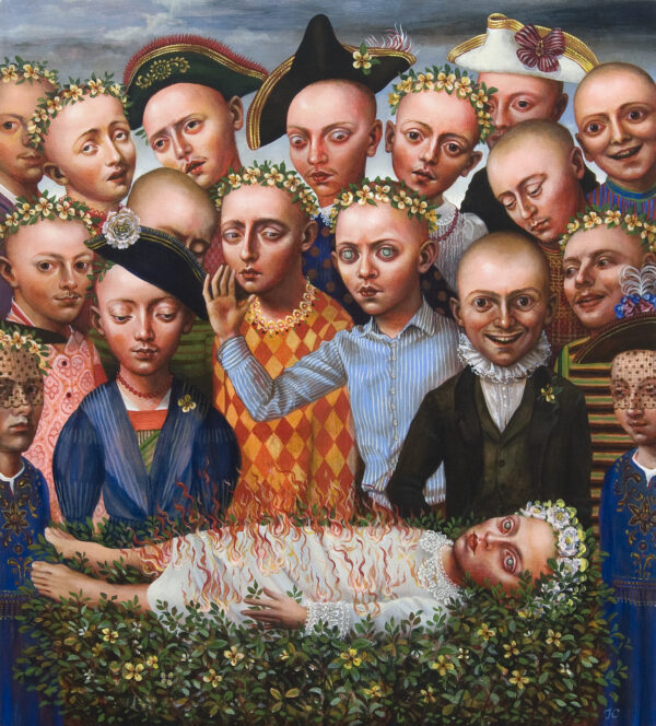 "Pyre of Persona" by Timothy Cummings (2012-2013). Photo: Transarte