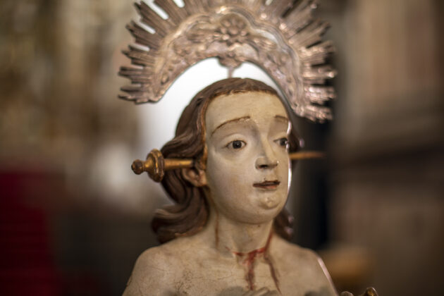 São Manuel, do acervo da Paróquia de Nossa Senhora do Bonsucesso, em Caeté. Foto: Studio Cerri.