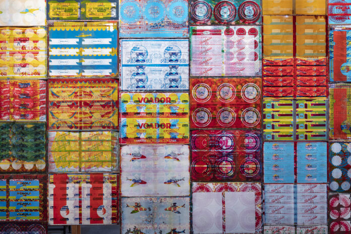 View of the exhibition "Own Manufacturing - Lotus Lobo", at Sesc Pompeia. Photo: Everton Ballardin