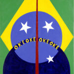 Abdias Nascimento, "Okê Oxóssi" (1970). Divulgação MASP.
