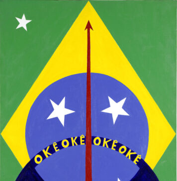 Abdias Nascimento, "Okê Oxóssi" (1970). Divulgação MASP.