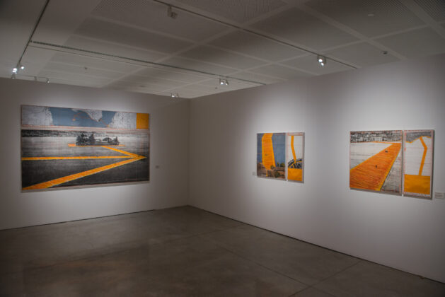 Exposição de Christo e Jeanne-Claude no MACA. Foto: Nicolas Vidal.