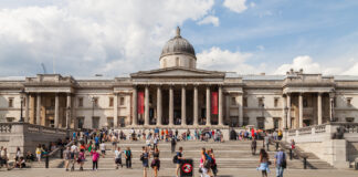 A National Gallery de Londres. Foto: Diego Delso/Wikimedia Commons.