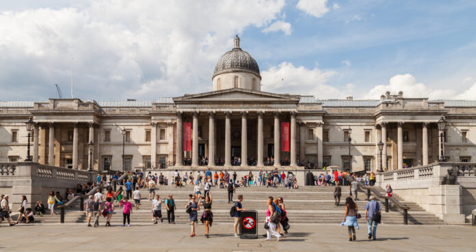 A National Gallery de Londres. Foto: Diego Delso/Wikimedia Commons.