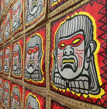 Obra de Xadalu exposta na Fundação Iberê Camargo