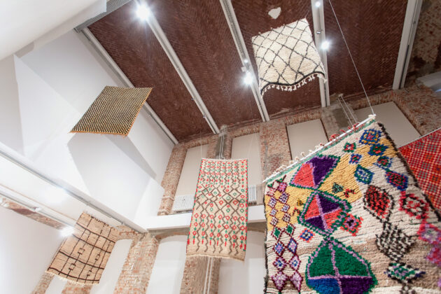 Myriam El Haïk, "Please Patterns", exhibited at the KW Institute for Contemporary Art as part of the 12th Berlin Biennale. Photo: Silke Briel