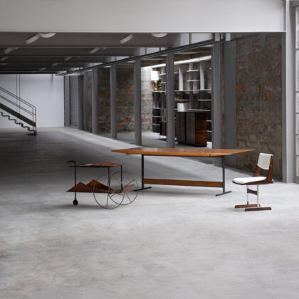 Exhibition in honor of Jorge Zalszupin's centenary at Galeria Teo. Photo: Ramanaik Cunha Bueno