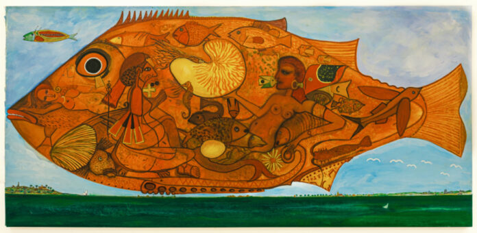 José Barbosa, A PEQUENA JANGADA NO HORIZONTE, exposta na mostra LUZ PRÓPRIA na Arte 57