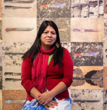 Indigenous curator Sandra Benites, now head of Funarte's visual arts department. Photo: Rodrigo Avelar