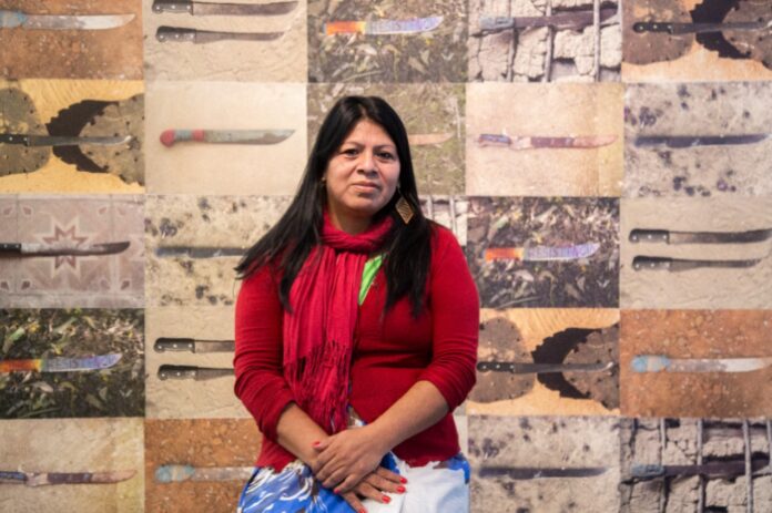 A curadora indígena Sandra Benites, agora à frente da direção de artes visuais da Funarte. Foto: Rodrigo Avelar