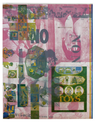 Boris Lurie, "NO Poster", 1963. Cortesia: Boris Lurie Art Foundation