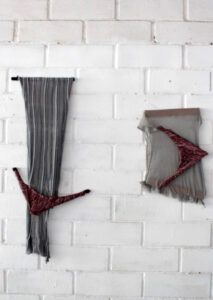 Trabalho de Iah Bahia, presente na coletiva ‘fragmento I: vento pórtico’, na galeria Nonada ZN, no Rio