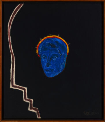 "Indian and missionary" (1980), by Siron Franco. Photo: DelRe/Stein/VivaFoto