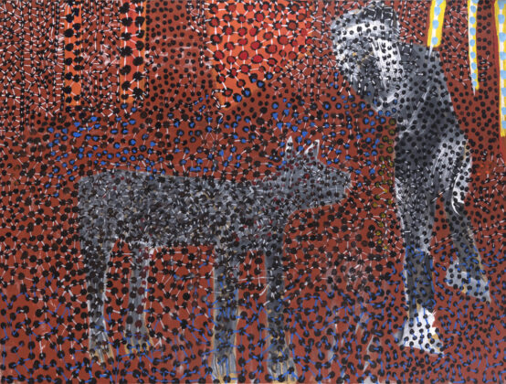 "The Great Network" (2023), by Siron Franco. "Argonaut" (1973), by Siron Franco. Photo: DelRe/Stein/VivaFoto