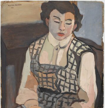 Obra de Alina Okinaka, presente na exposição "O curso do sol", na Gomide & Co. Foto: Edouard Fraipont