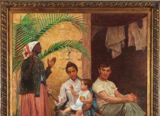 "Redenção de Cã", 1895, oil on canvas, 199 x 166 cm, signed M. Brocos Rio de Janeiro. 1895. National Museum of Fine Arts Collection/Ibram Photo: Rômulo Fialdini