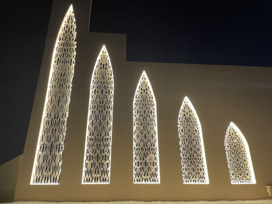 "Bait al Nur", de Nadia Kaabi-Linke, na exposição "Manar Abu Dhabi". Foto: Fabio Cypriano