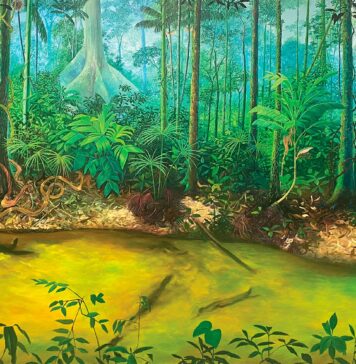 Arte sem fronteiras Miguel Penha, Igarapé / Bienal das Amazônias