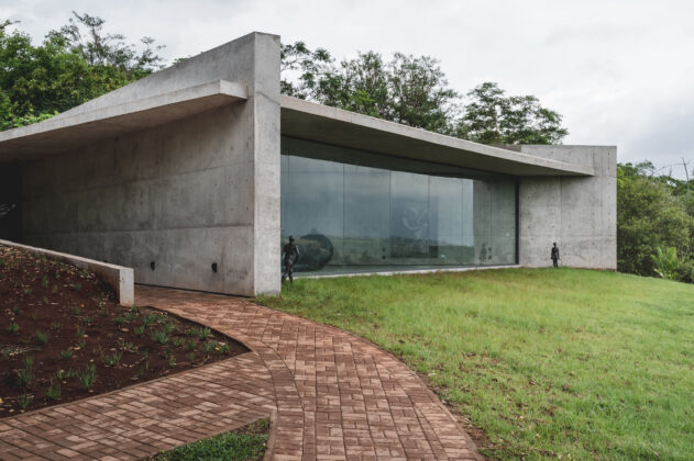 Pavilh&atilde;o dedicado ao artista Raul Mour&atilde;o, no Parque Geminiano Momesso. Foto: Gabriel Teixeira