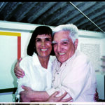 Raquel Arnaud and Amilcar de Castro, at the Art Cabinet, in São Paulo (1992). Credit: Personal archive