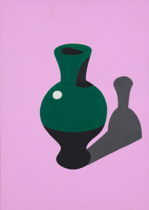 "Small Green Pot"(1995), de Patrick Caulfield. Crédito: Bernard Jacobson Gallery