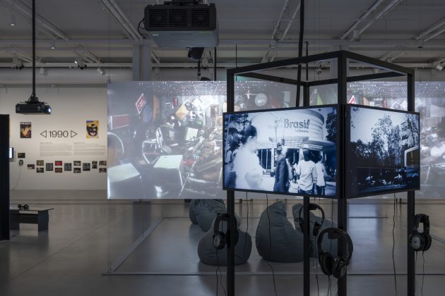 "Videobrasil. Needs No Translation: Four decades of video and performance" at GES-2 House of Culture. Photo: Daniel Annenkov