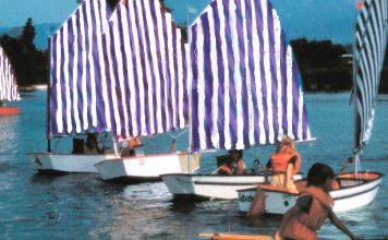 Exposição individual “Voile/Toile – Toile/Voile (Vela/Tela – Tela/Vela)”, de Daniel Buren