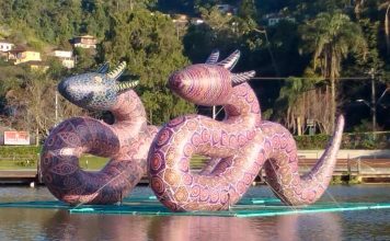 Exposição coletiva “Mais belo é o rio que corre”