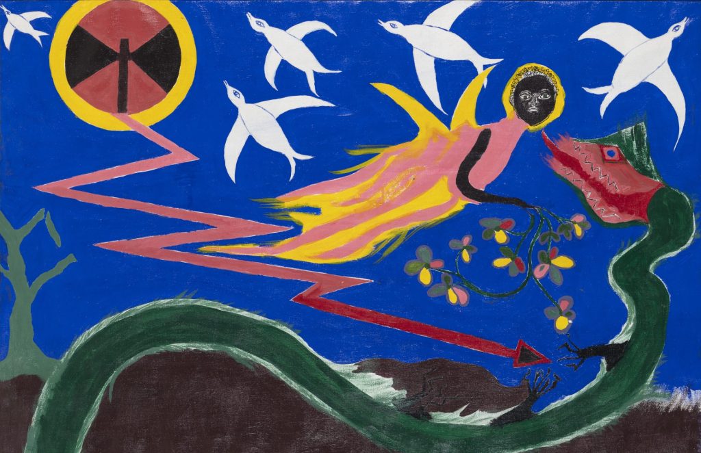 Abdias Nacimento Anjo (1968) Acervo Instituto Inhotim