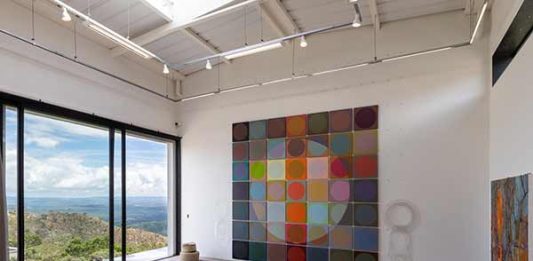 Ateliê de Gisele Camargo na Serra do Cipó