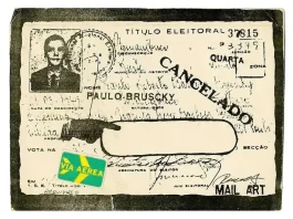Título de eleitor cancelado